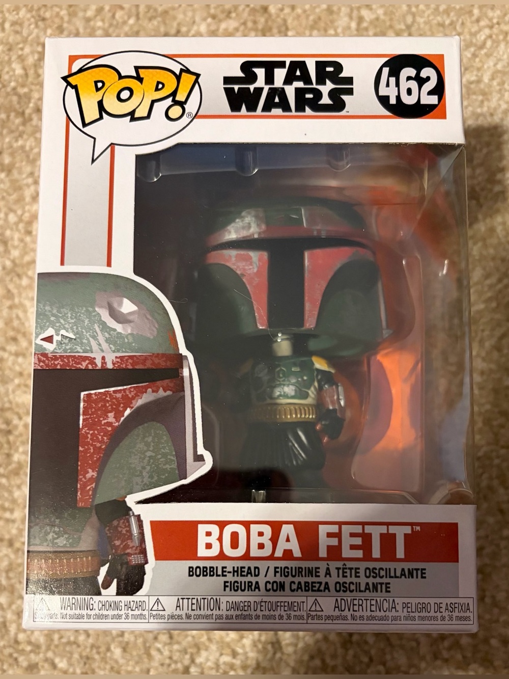 Funko Pop Star Wars Boba Fett #462 Bobblehead NWT